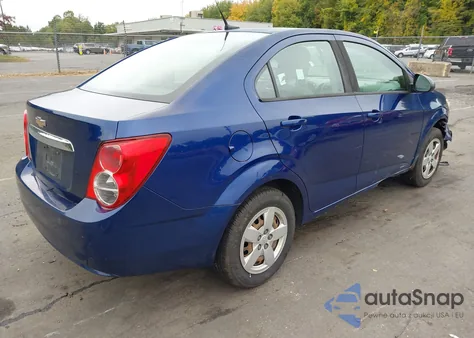 2013 Chevrolet Sonic Ls Auto from USA, damaged, VIN 1G1JA5SG1D4198930